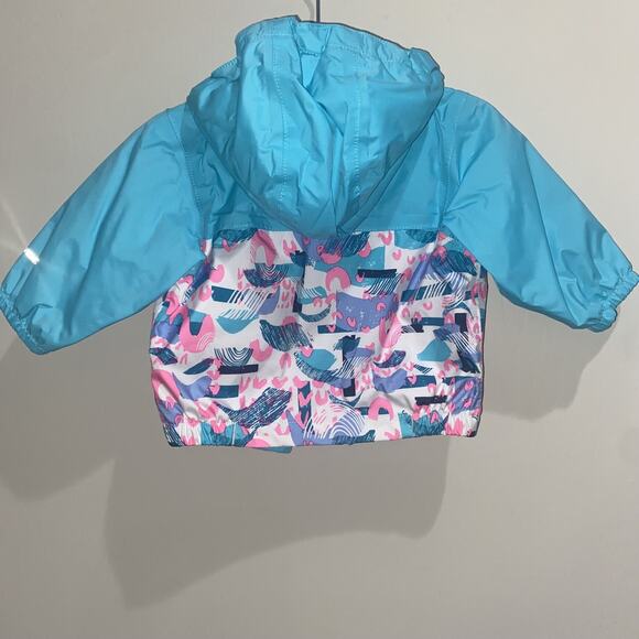 THE NORTH FACE Infant Girls 0-3 Months Tailout Rain Jacket Zip Up Fall Winter - Picture 4 of 6